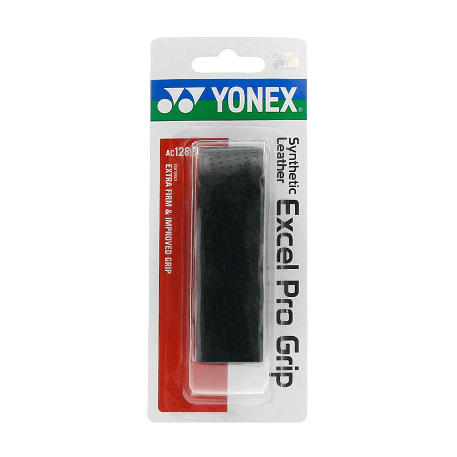 yonex excel pro grip, colore: nero