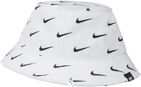 cappello Nike Swoosh Print Bucket Hat, colore: 001