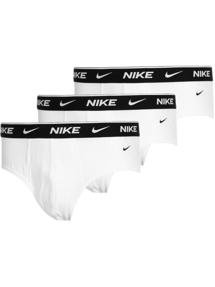 Set mutande Nike bianche da uomo x3, COLORE: BIANCO, TAGLIA: XS