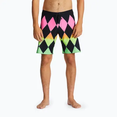 Pantaloncini da bagno Billabong Sundays Airlite neon da uomo