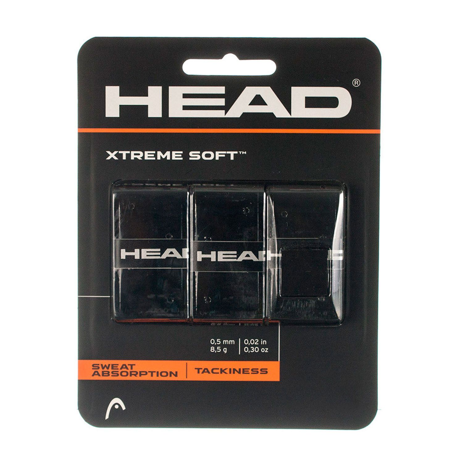 GRIP HEAD XTREME SOFT BLACK