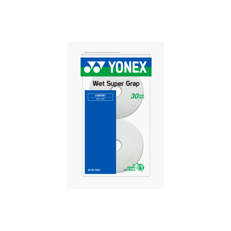 YONEX WET SUPER GRAP 30 OVER GRIPS YONEX WET SUPER GRAP 30 OVER GRIPS
