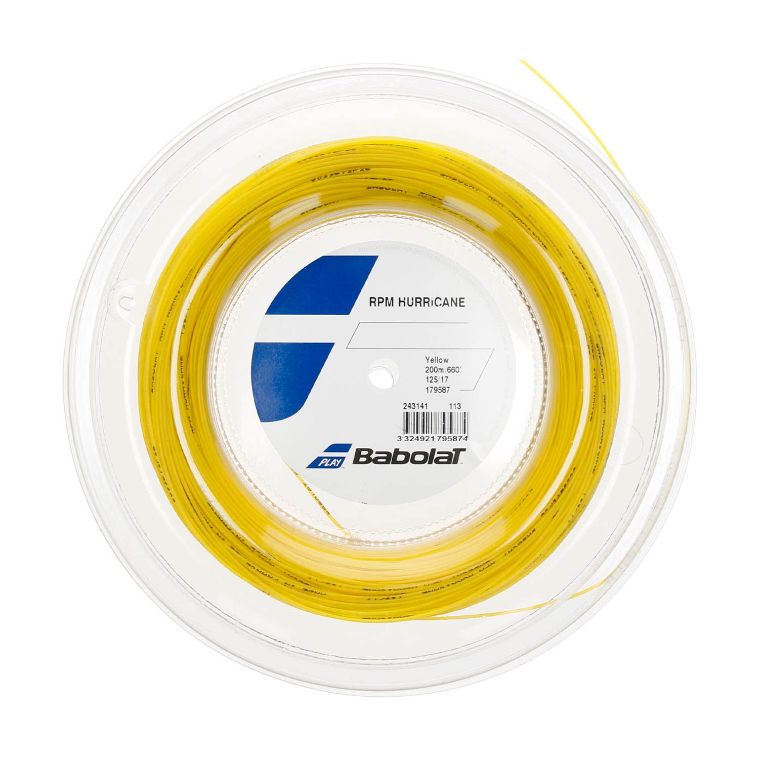 Babolat  RPM Hurricane 1.25 Matassa 200 m