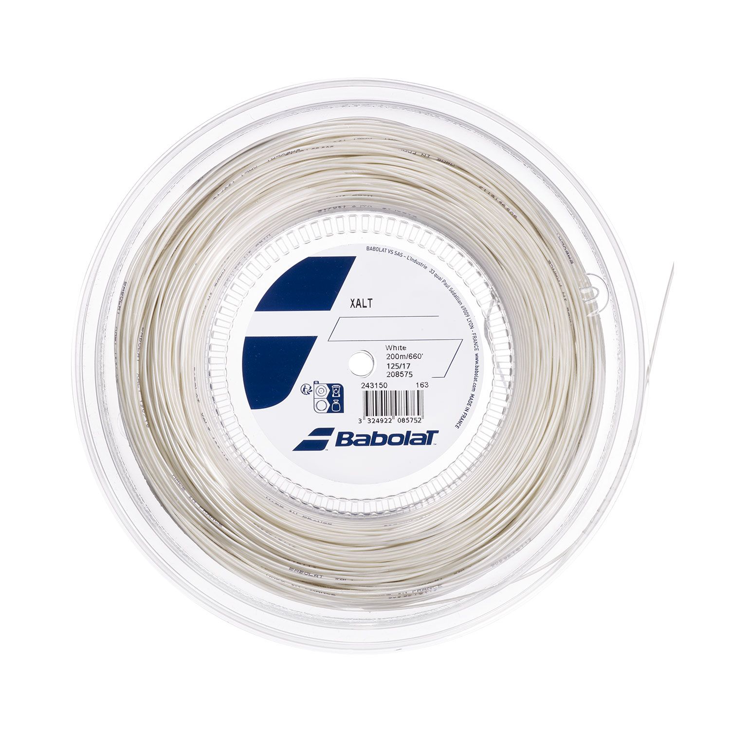 Babolat Xalt 1.25 Matassa 200 m White