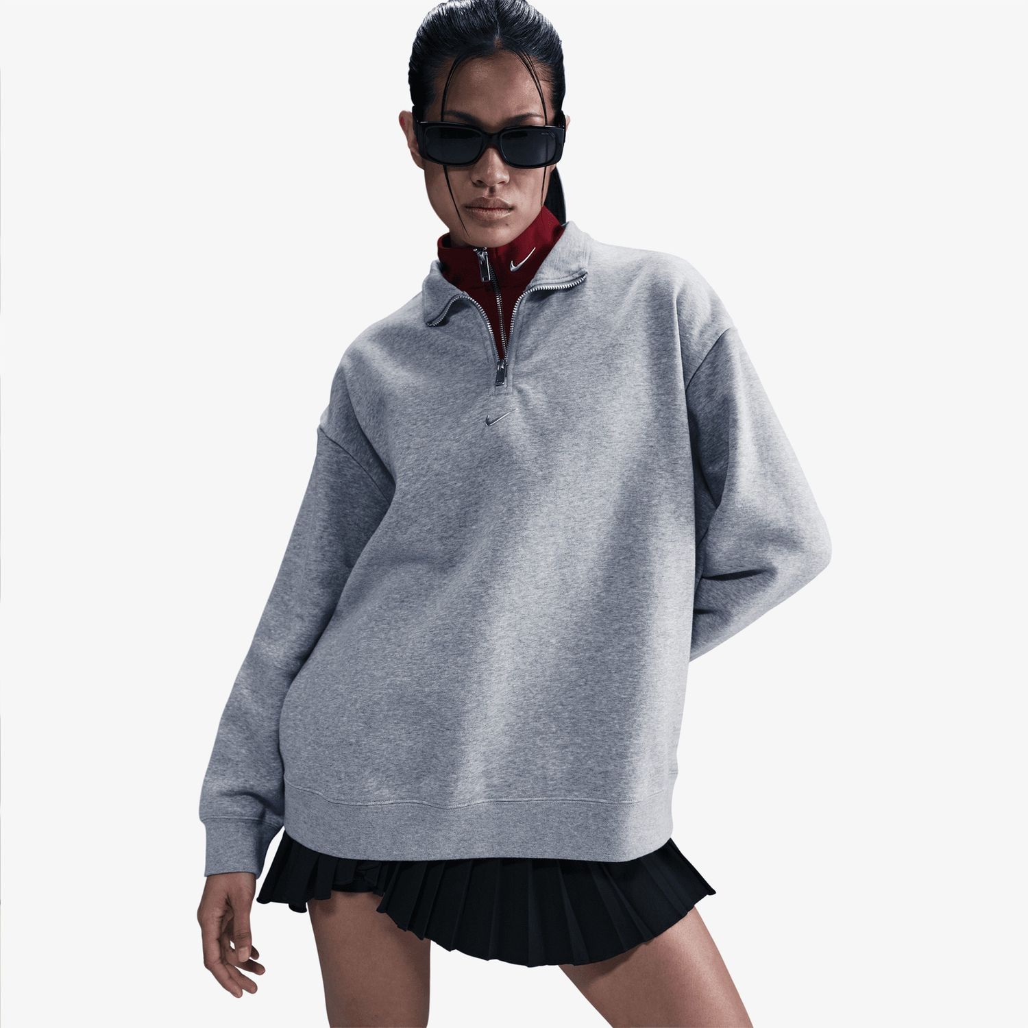 Nike Sportswear Phoenix Fleece Felpa lunga oversize