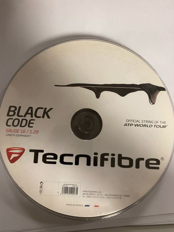 TECNIFIBRE BLACK CODE 16/1.28 (200MT)