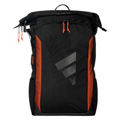 Zaino Adidas Multigame 3.4 nero arancione 2025 Zaino Adidas Multigame 3.4 nero arancione 2025
