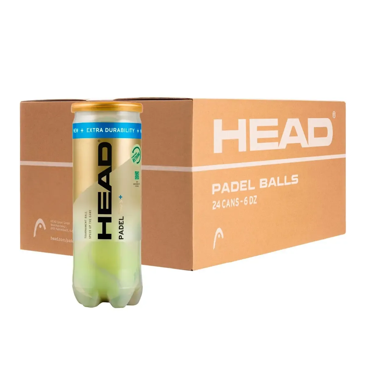 HEAD PADEL PRO S + PALLINE 24 TUBI X3