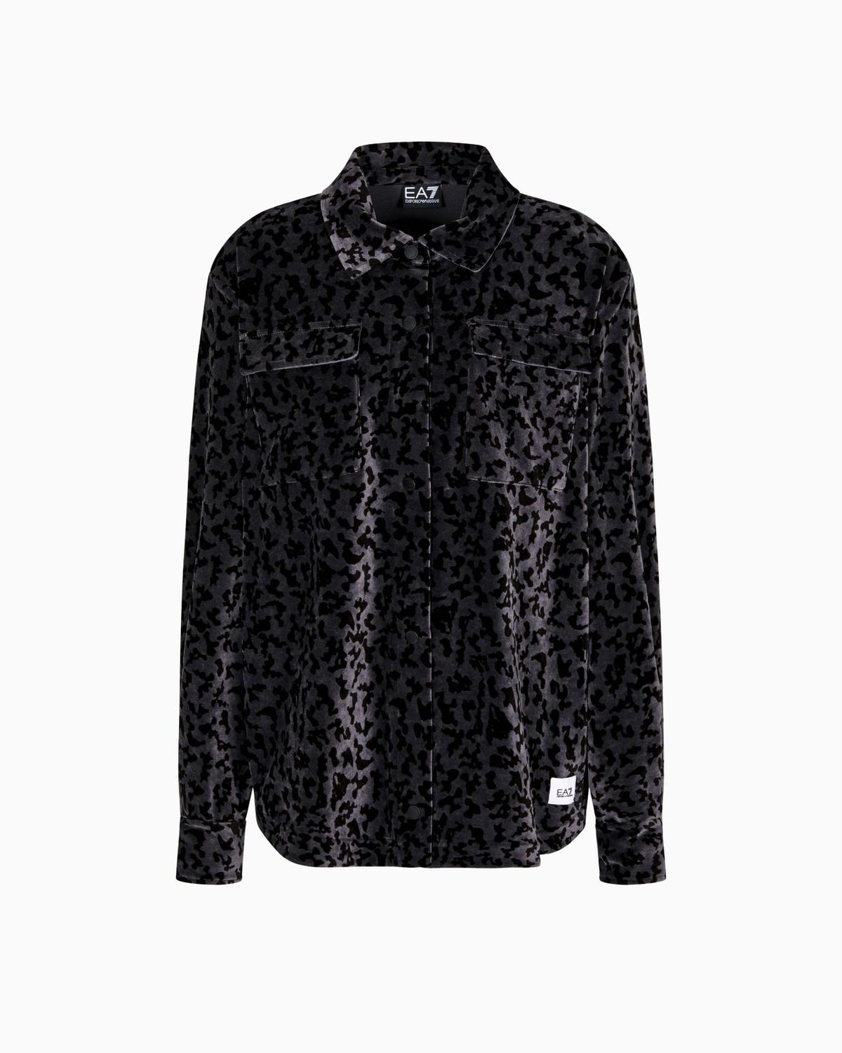 OVERSHIRT GRAPHIC SERIES IN CINIGLIA STAMPA ANIMALIER