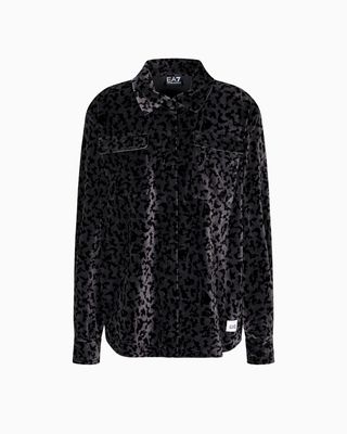 OVERSHIRT GRAPHIC SERIES IN CINIGLIA STAMPA ANIMALIER