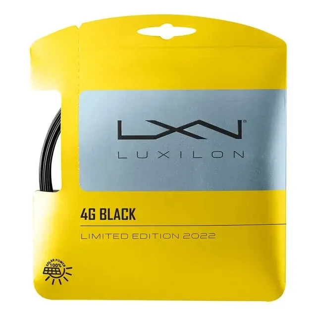 Luxilon 4G BLACK 1.25 MM Luxilon 4G BLACK 1.25 MM