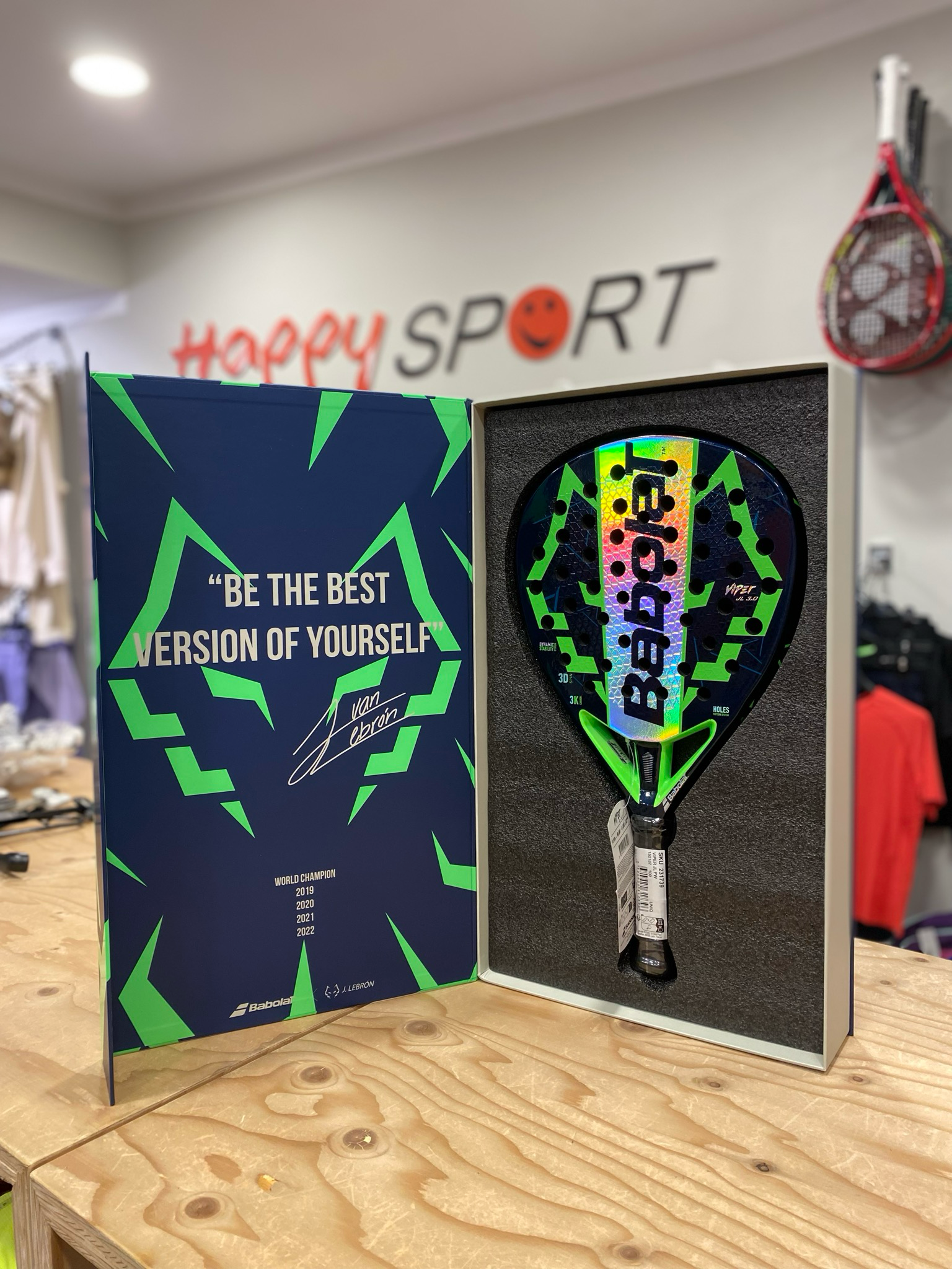 Babolat Viper Juan Lebrón 3.0 Padel GREEN