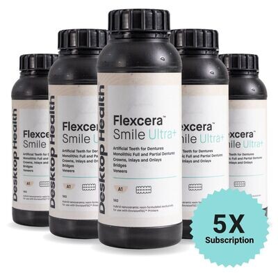 Flexcera™ Smile Ultra+: 5x Monthly Subscription