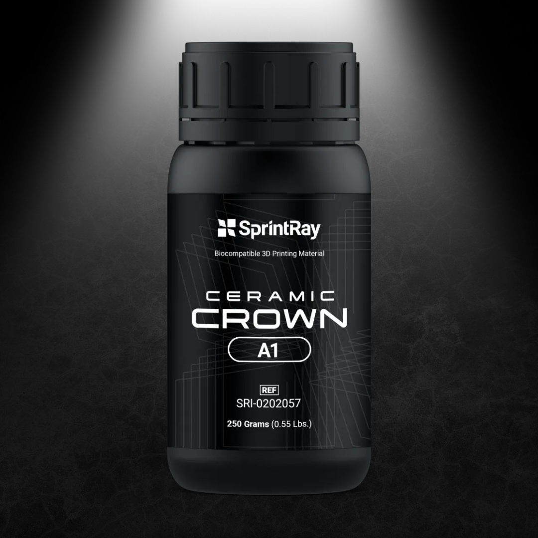 SprintRay Ceramic Crown™ Resin: 3D Printing Dental Crowns & Bridges