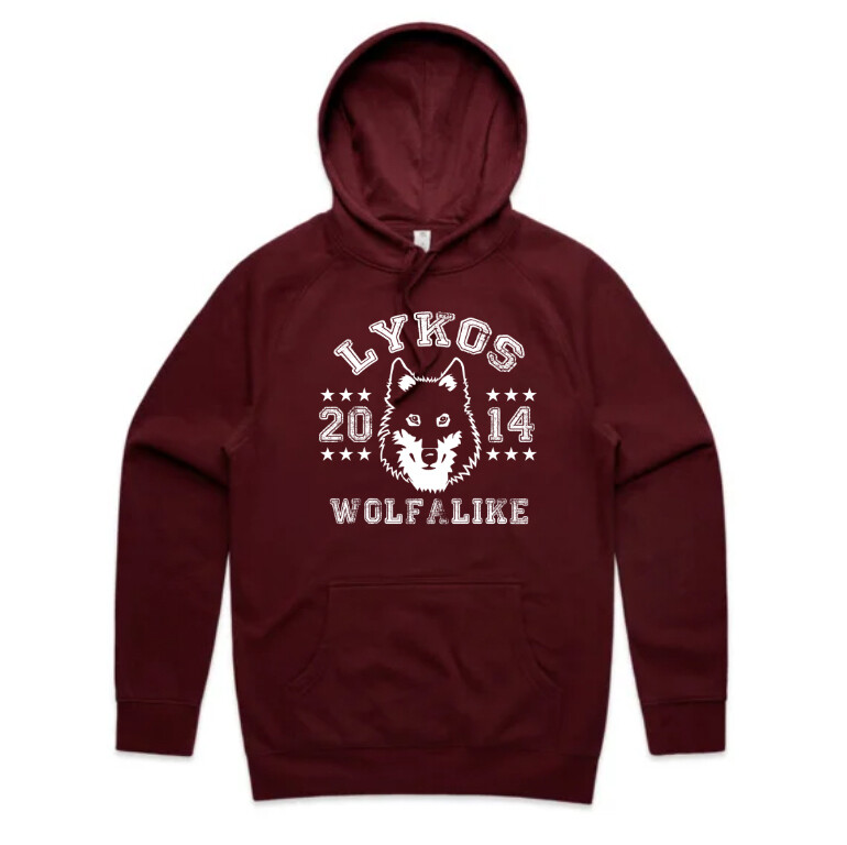 Lykos Pack Member Hoodie (Heavyweight) Unisex (choose your colour)
