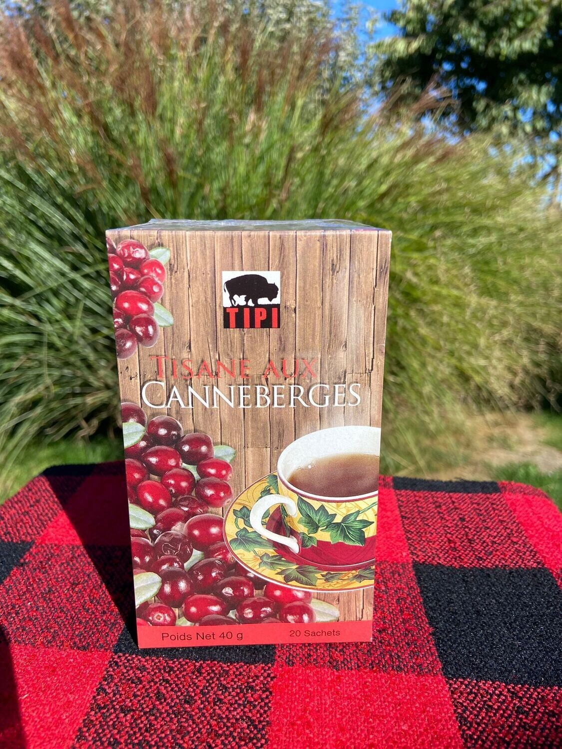 Tisane aux canneberges - 20 sachets Tisane aux canneberges - 20 sachets