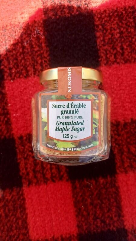 Sucre d'érable granulé 125 g Sucre d'érable granulé 125 g