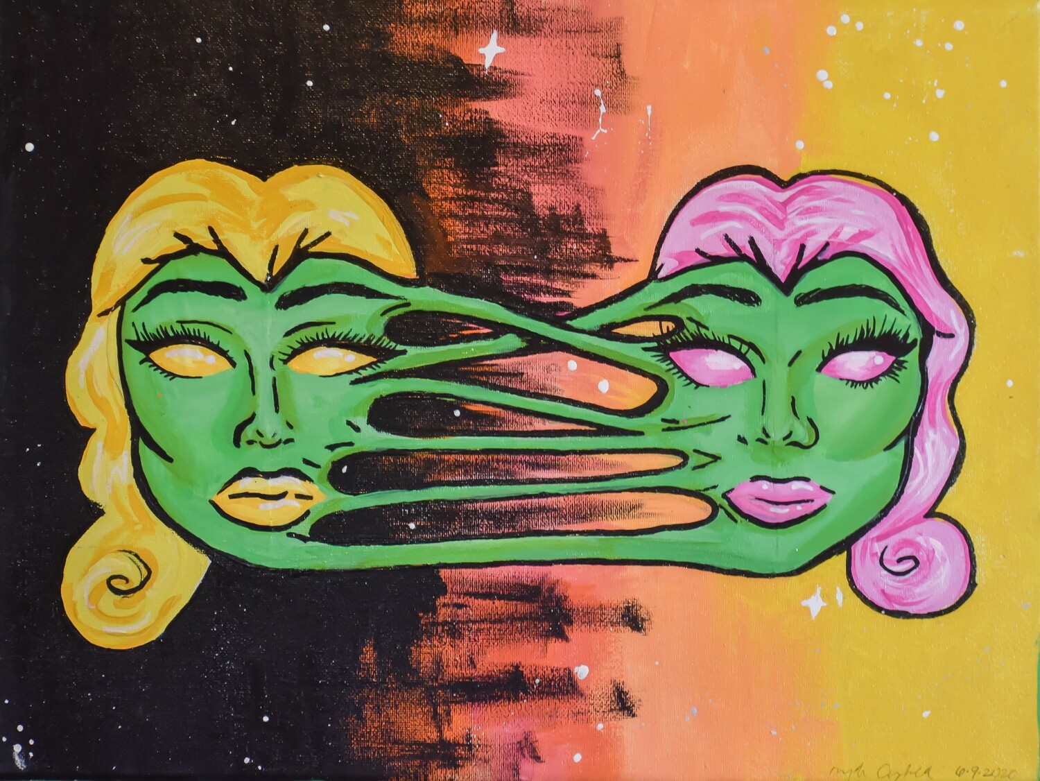 Gemini Zodiac Print
