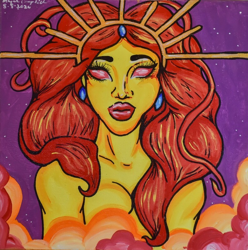 Leo Zodiac Print