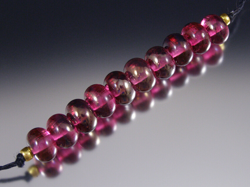 Veiled Ruby Spacer Set - Made to Order