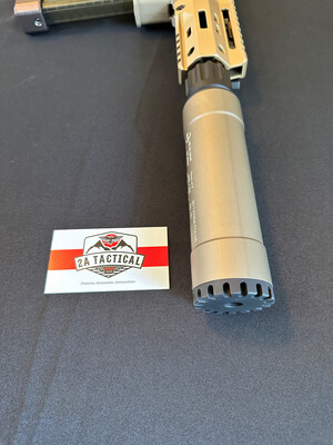 B&T Trilug TP9 (fits All 9mm Trilug) RBS Suppressor Coyote Tan Anodized