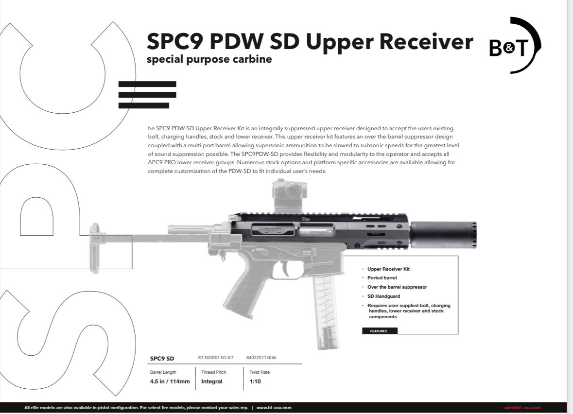 SPC9 SD compact BT-500087-SD-KIT