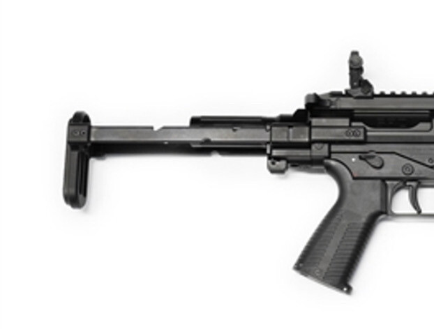 SPC9 PDW Stock Part: Rails Only With Short Endcaps. Excludes the Stock End.