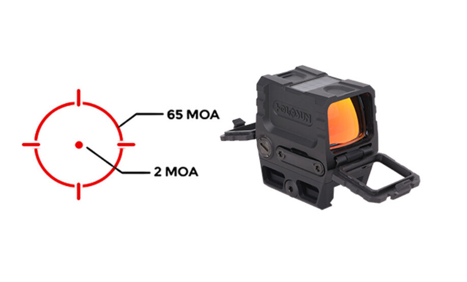 Holosun AEMS and HM3XT 3x Titanium Magnifier
