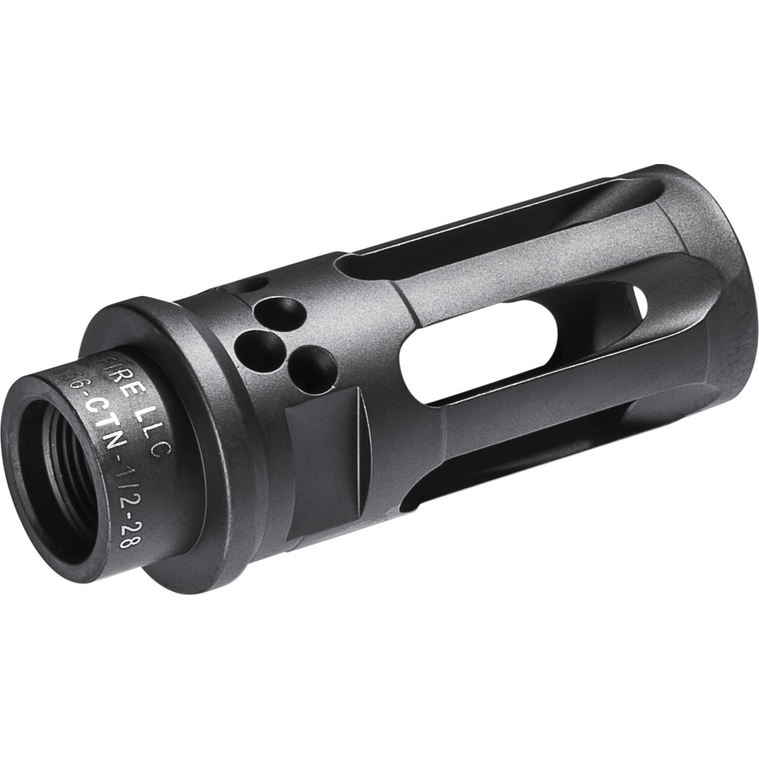 Surefire WARCOMP-556-CTN-1/2-28 CLOSED-TINE FLASH HIDER SOCOM Closed-Tine Flash Hider / Suppressor Adapter For 5.56 Rifles