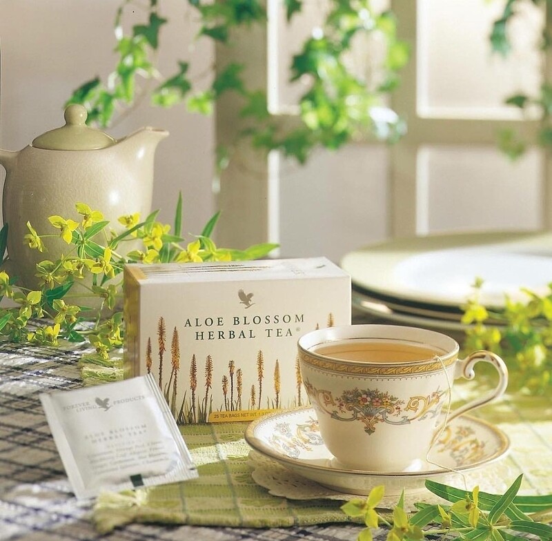Aloe Blossom Herbal Tea (25x15g Bags)