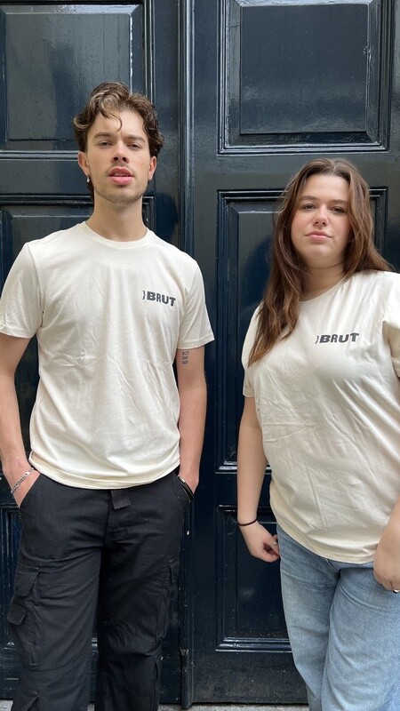 BRUT T-shirt beige