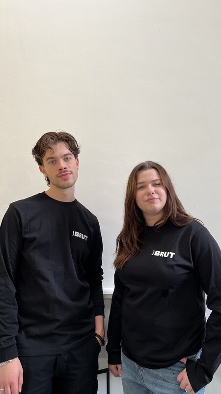 BRUT longsleeve zwart