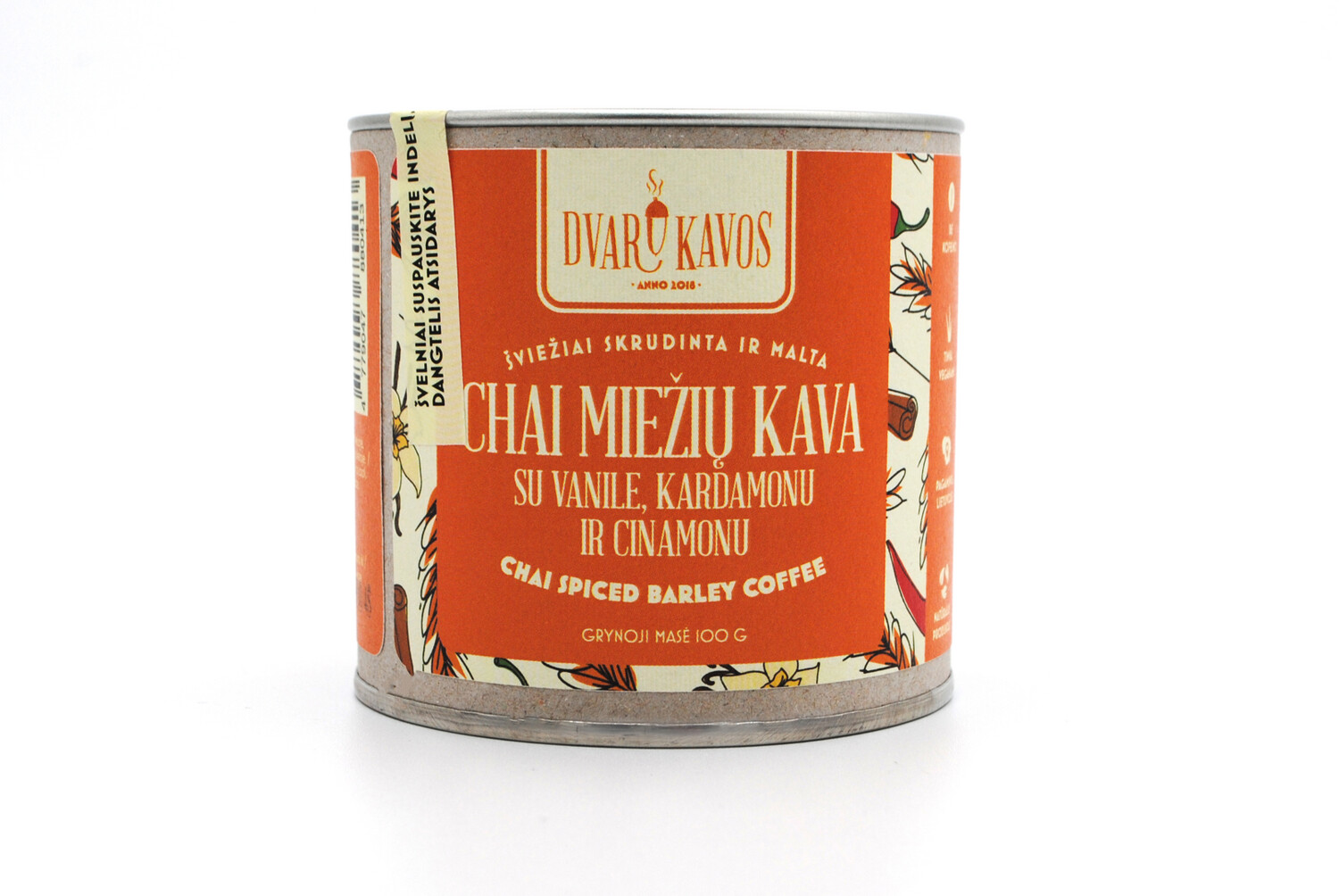 chai miežių kava be kofeino