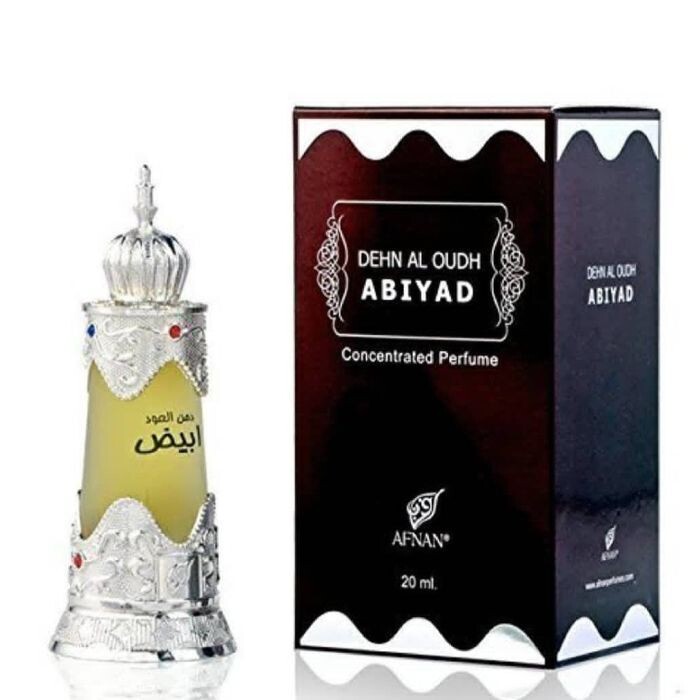 Dehn Al Oudh Abiyad par Afnan Huile de parfum 20 ml