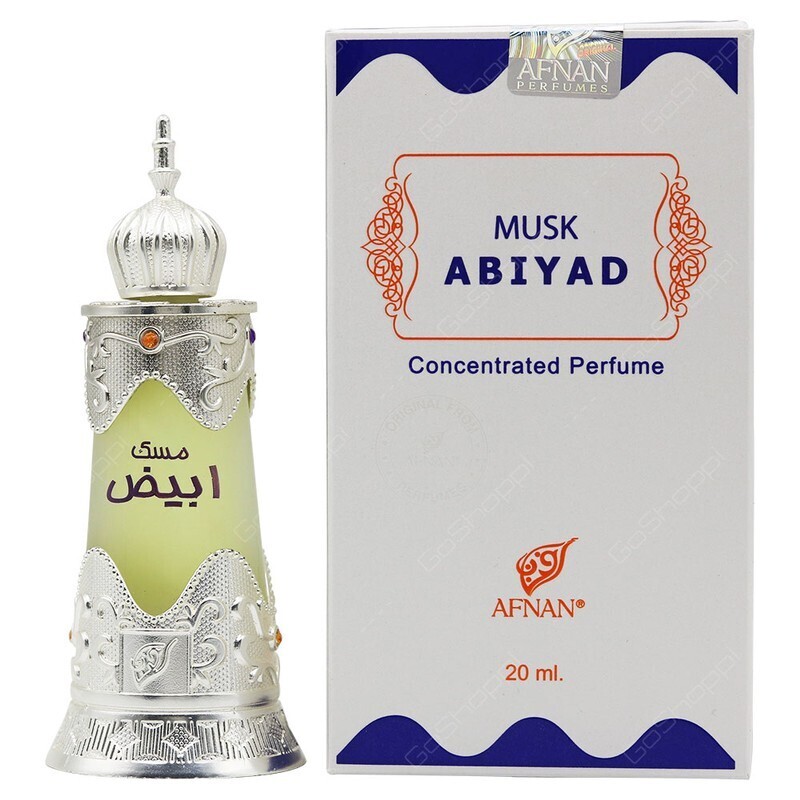 Musc Abiyad par Afnan Parfums pour Unisexe - Huile concentrée, 20 ml