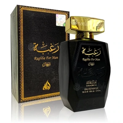 LATTAFA Raghba EDP Vaporisateur HOMME 3,38 oz Parfums