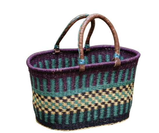 Fair Trade Oval Market Basket! 🌿👜