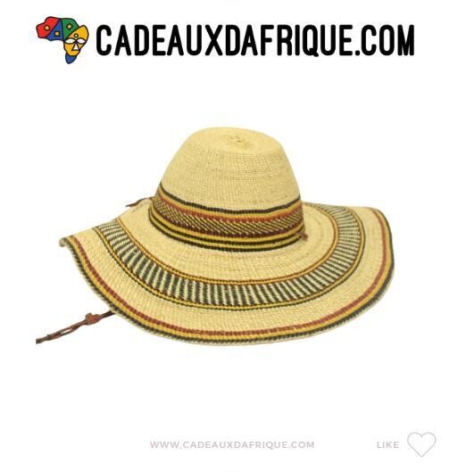 Chapeau de Soleil Artisanal – Certifié Commerce Équitable