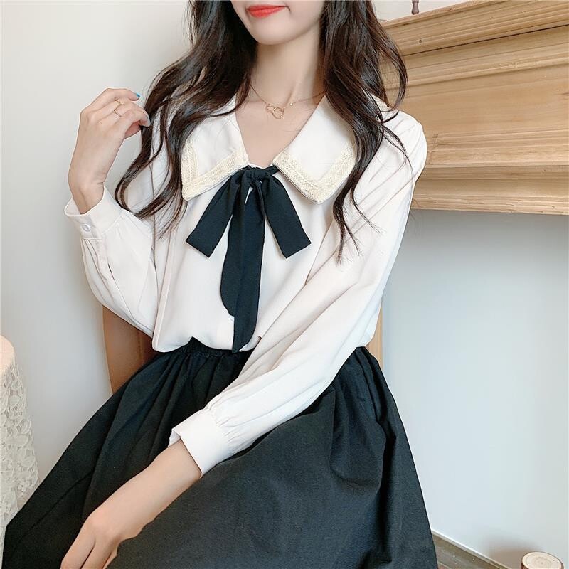 Kawaii Lolita Elegant Long Sleeve Blouse