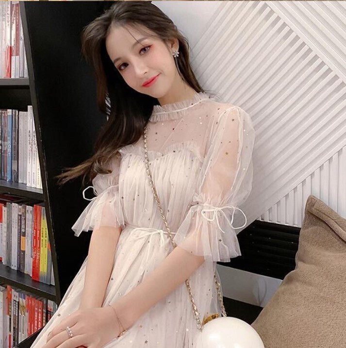 Princess Fairy Lace Mesh Kawaii Dress