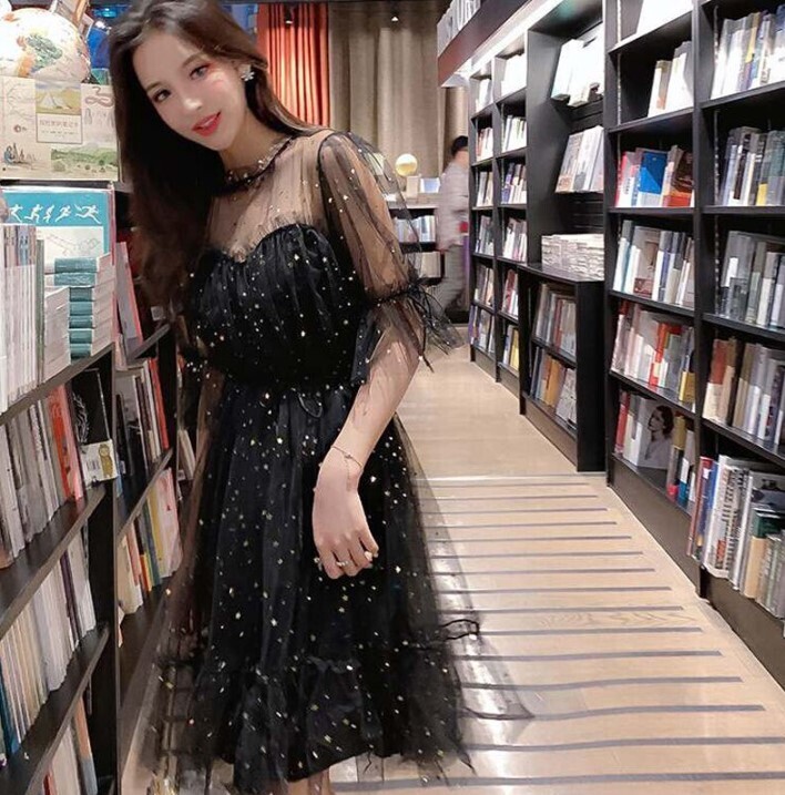 Princess Fairy Lace Mesh Kawaii Dress