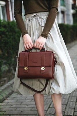 Classy Women PU Leather Student Bag