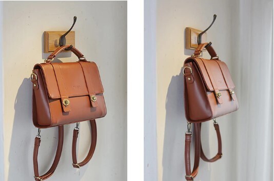 Classy Women PU Leather Student Bag