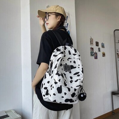 Leopard Pattern School Bag Travel Backpacks