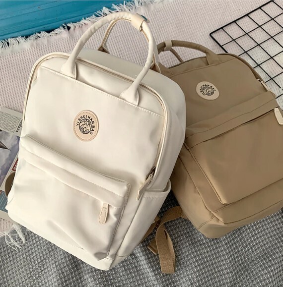Retro Large Capacity School Bag Backpack