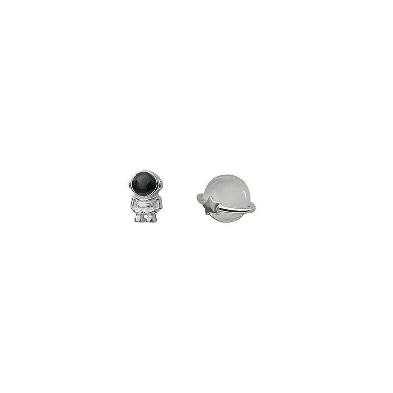 Cute Space Astronaut Planet Earrings