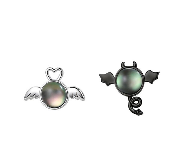 Cute Angel and Devil Stud Earrings