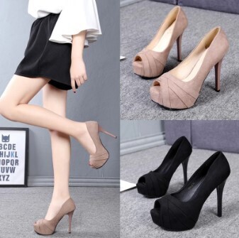 Peep toe High Heels Platform Sandals