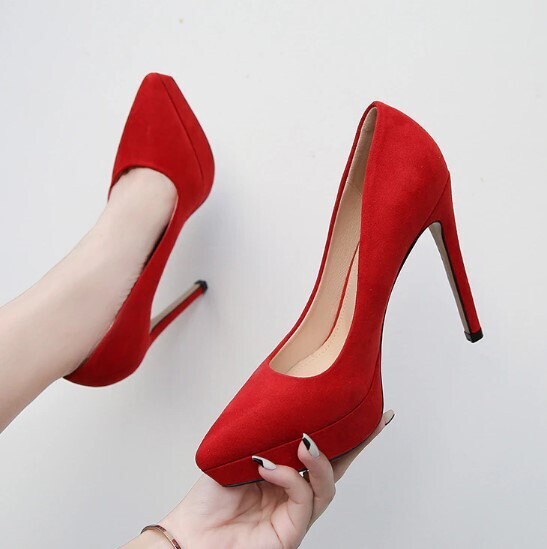 Pointed Toe Stylish Multi Color High heels Shoes