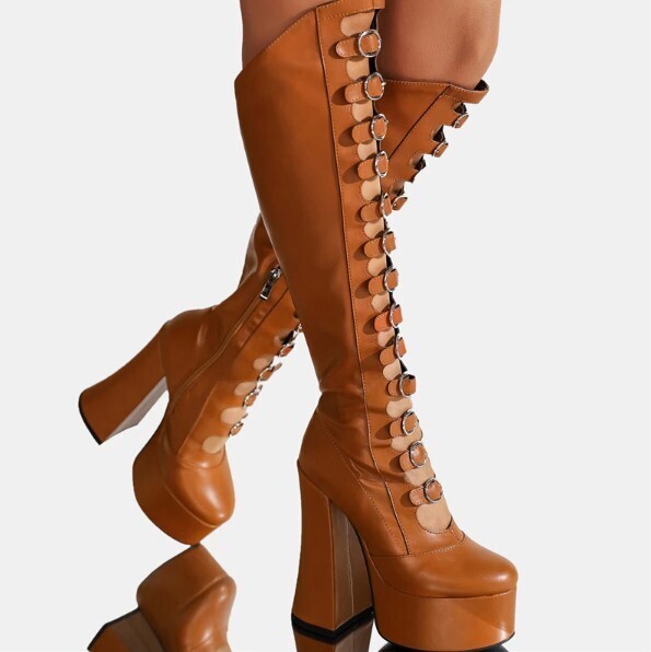 Gothic Punk Platfrom High Heels Shoes
